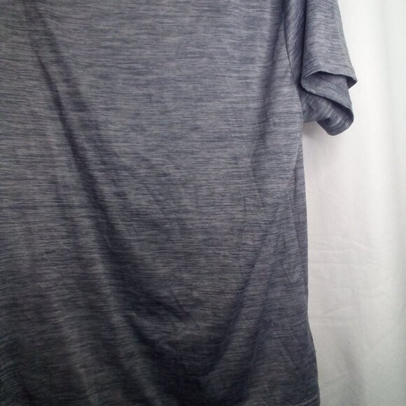 Zelos Shirt Mens L Short Sleeve Active Athletic Gray - Picture 12 of 13